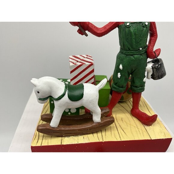 Annalee Mantel Collection Vintage Reindeer Stocking Holder in Original Box - Picture 8 of 16